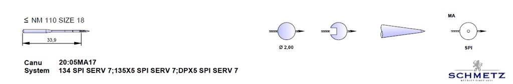 DPx5 SPI SERV 7 ; 134 SPI SERV 7